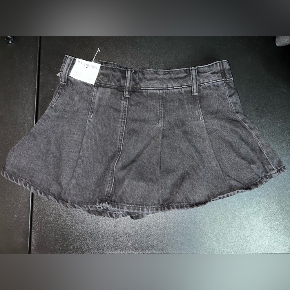 We The Free Stephie Denim Skort - Picture 4 of 5